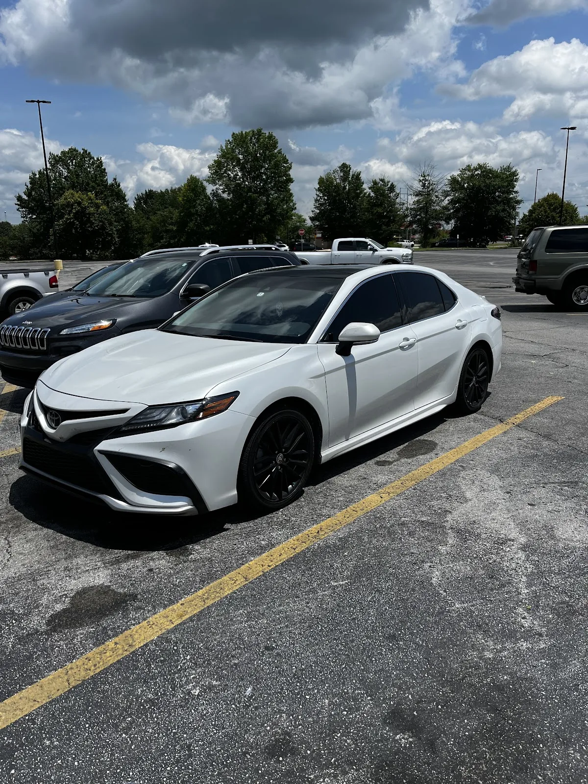 Detail work in progress at Six Star- Detailing, Window Tint